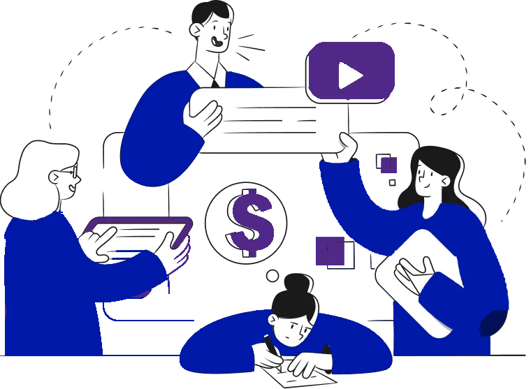 Book Marketing illustration